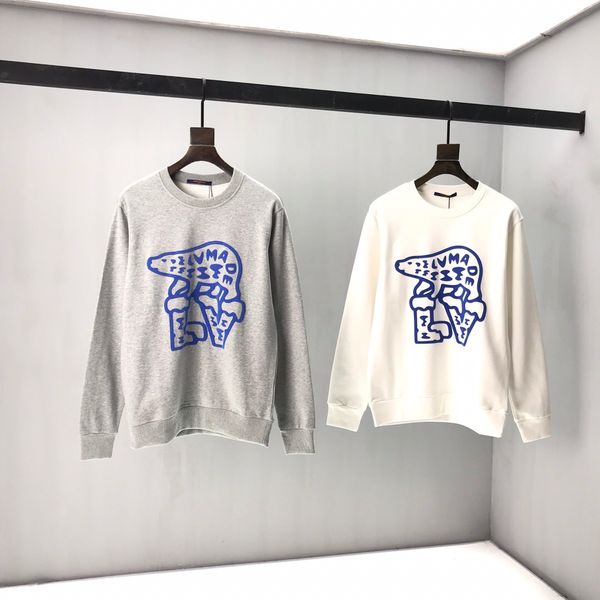 

men's pullover printed men's trendy hoodie for fall / winter 2020 200, Black
