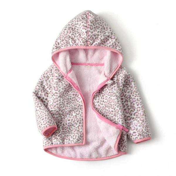 

jackets jumping meters girls cartoon leopard print sweater cardigan hooded coat fashion children's clothes selling jacket coats, Blue;gray