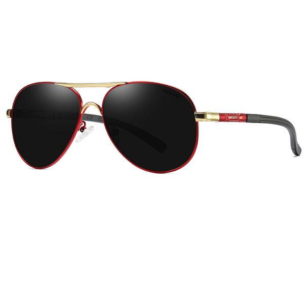 

vintage brand designer sunglass spring hinges polarized sun glasses fashion summer style gafas de sol hombres men's sunglasses, White;black