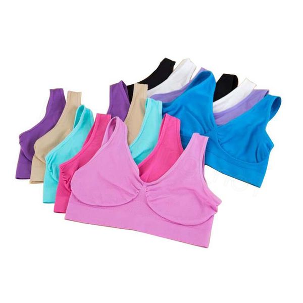 Reggiseno intimo sexy Reggiseno senza cuciture da donna ahh Taglie reggiseno Reggiseno sportivo Reggiseni yoga Reggiseni pullover in microfibra Gilet a forma di corpo