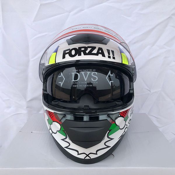 

double lens with inner sun visor motorcycle helmet flip up men and women modular casco female capacete winter helmet