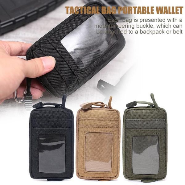 

portable waterproof pouch key change purse hanging waist bag travel kit