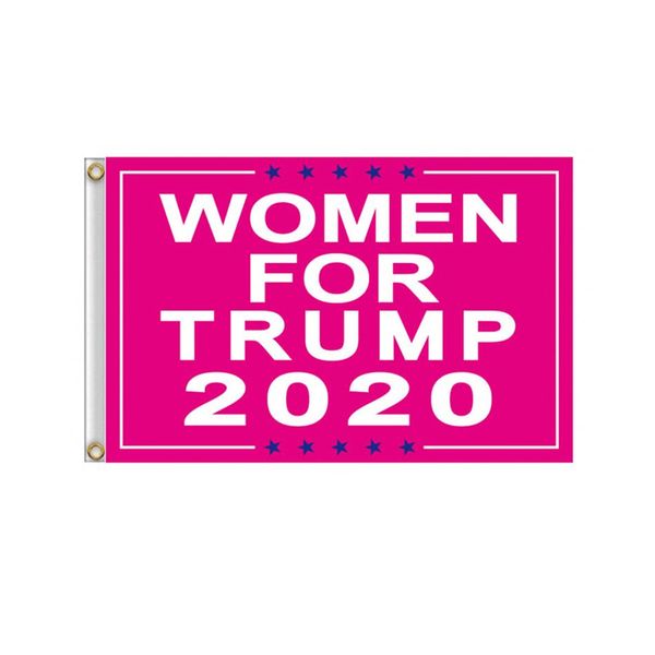 Frauen für Trump Flaggen 3X5FT, preiswerter Preis Poleyster Stoff National Advertising, 100D Stoff Digital gedruckte, freies Verschiffen