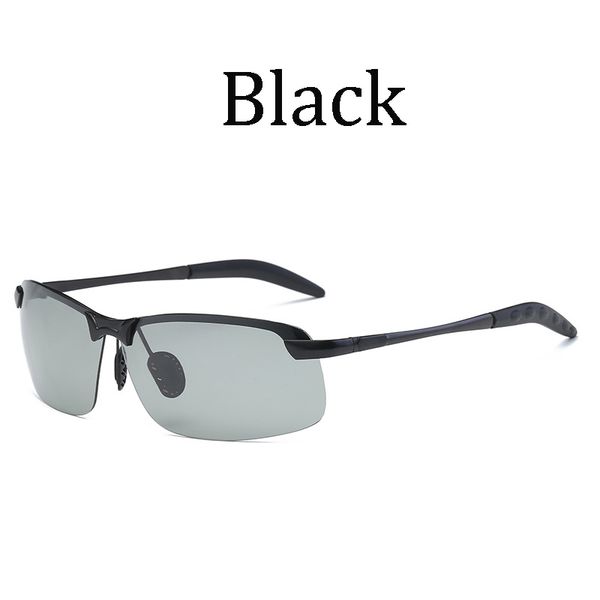 

men luxury glasses sun discoloration mirror male 2020 outdoor hd polarized brands gafas driver uv400 goggles sport sunglasses gvnbx, White;black