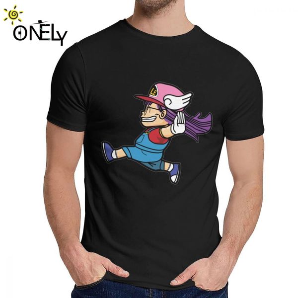 

classic round neck arale anime t shirt popular men slim la camiseta plus size