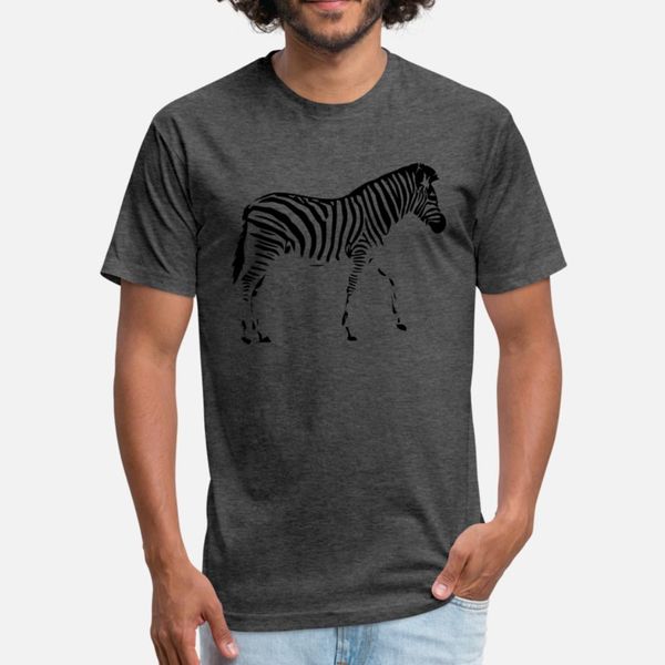 

zebra t shirt men designing cotton s-xxxl kawaii interesting funny spring standard shirt