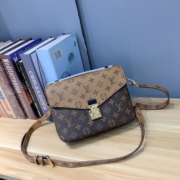

luxury designer shoulder bags ladies leather handbags pochette metis women wallet l flower famous messenger bag crossbody clutch purses