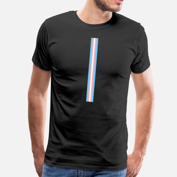 

gay pride lgbt transgender long stripe flag t shirt men character short sleeve s-3xl unique loose comfortable spring cool shirt