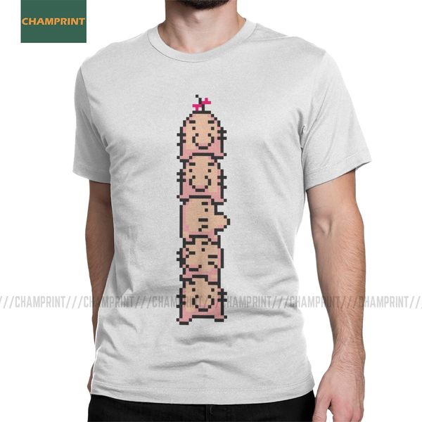 

saturn tower earthbound men t shirt mother rpg ness lucas giygas video game humor tee shirt short sleeve t-shirts cotton printed