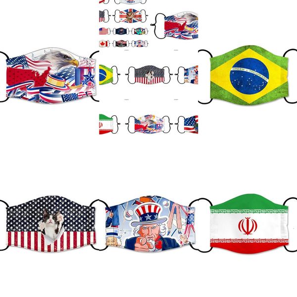 

reusable filter face breathing mask 5 valve 95% layer protective mask designer masks cj39 8kry