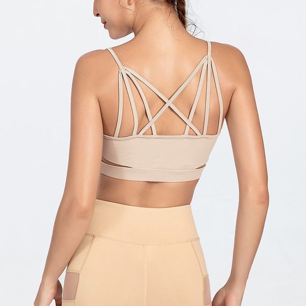 

push up sports bras bralette tank crop women yoga gym active running athletic workout walking pad underwear pink mvsyo, White;black