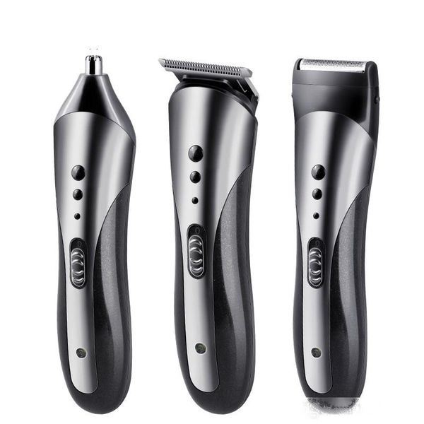 

km-1407 shaver hairdresser nasal hair apparatus multifunctional set hair scissor head washable ing