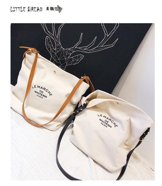 

quality fdb school bags canvas shoulder bag fashion handbags girl shopping bags messenger crossbody bag ready stock