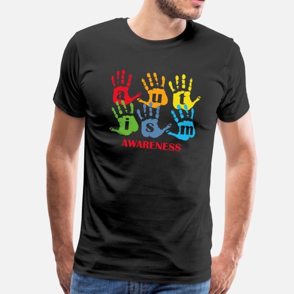 

аутизм awareness тенниска мужчина designs размера хлопка s-3xl новизна симпатичных мод лето урожай рубашка