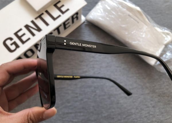 

2020 brand new women star classic gentle monster square frame sun glasses fashion men luxury gm sunglasses dreamer 17001, White;black