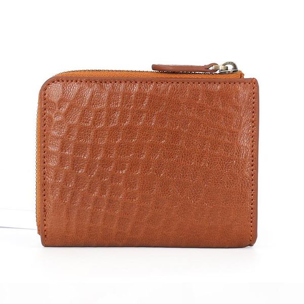 

2020 fashion genuine leather men wallet leisure women wallet leather purse for men card holders wallet c6180, Red;black