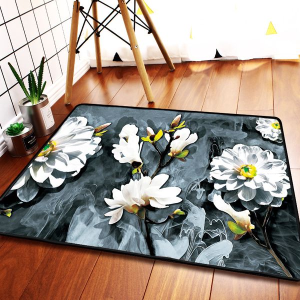 

creative art oil painting wind illustration carpet modern living room bedroom printing mat coffee table decoration home carpet