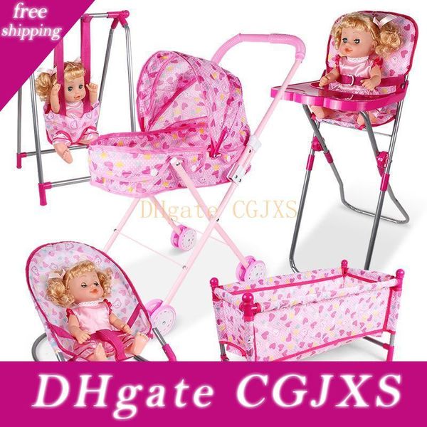 

simulation furniture toy doll house accessories rocking chairs swing bed dining chair baby play house pretend play toy