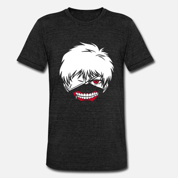 

tokyo ghoul t shirt men print short sleeve s-3xl fit anti-wrinkle breathable spring standard shirt
