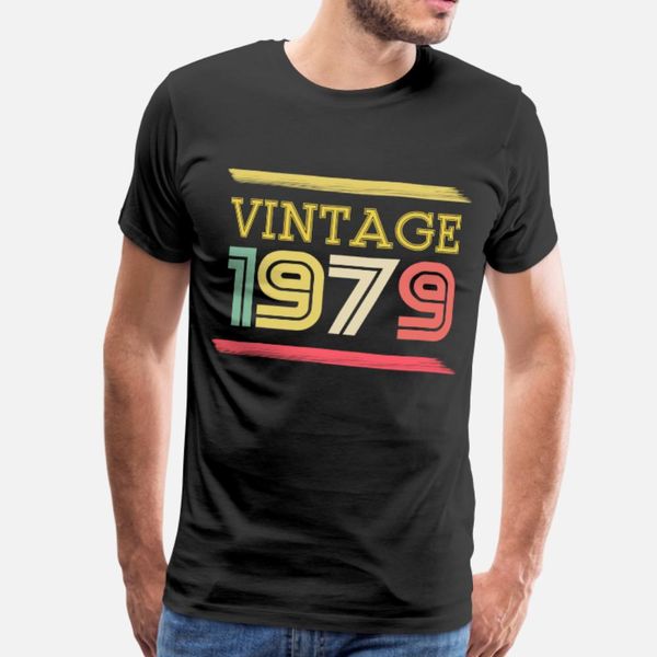 

classic vintage 1979 design design retro t shirt men designing tee shirt o neck family famous authentic spring vintage shirt