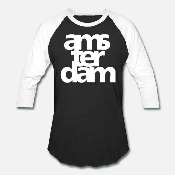 

amsterdam bold 2 t shirt men customize tee shirt plus size 3xl standard graphic building spring autumn kawaii shirt