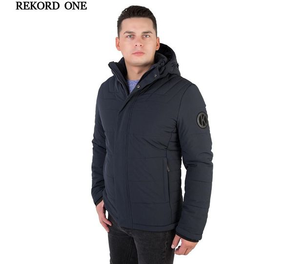 

warm cotton jacket men's jacket thick coat casual winter warm hooded windproof waterproof men's clothing l-6016, Black