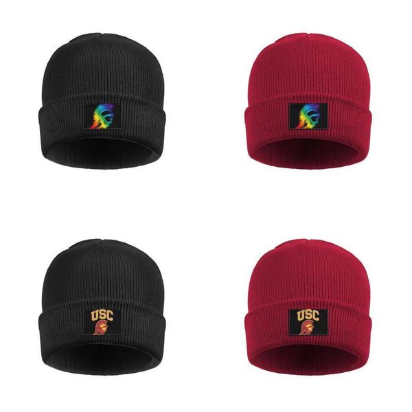 

мода usc трояны футбол баскетбол gay гордость радуги логотип slouch beanie череп шапки урожай сша флаг мраморный печати старый, Blue;gray