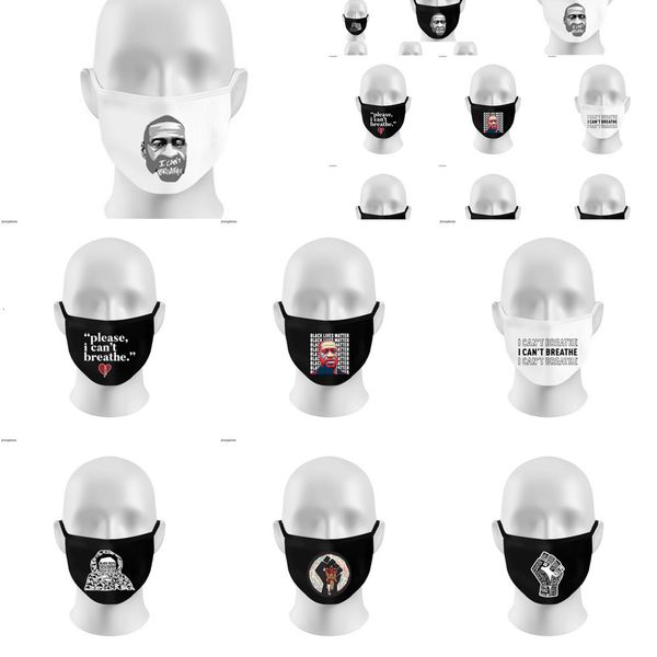 

reusable 6 mask k&95% breathing valve filter face layer protective mask designer letter ma 2fym 8h94