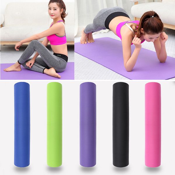 

yoga mats thicken mat anti-slip sport pad for fitness pilates exercise with strap mesh bag 10mm mu8669