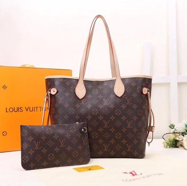

2020 NEW Shopping Bag Women Leather LV LOUIS VUITTON Handbags Shoulder Bags Messenger Bags Tote Clutch M40156