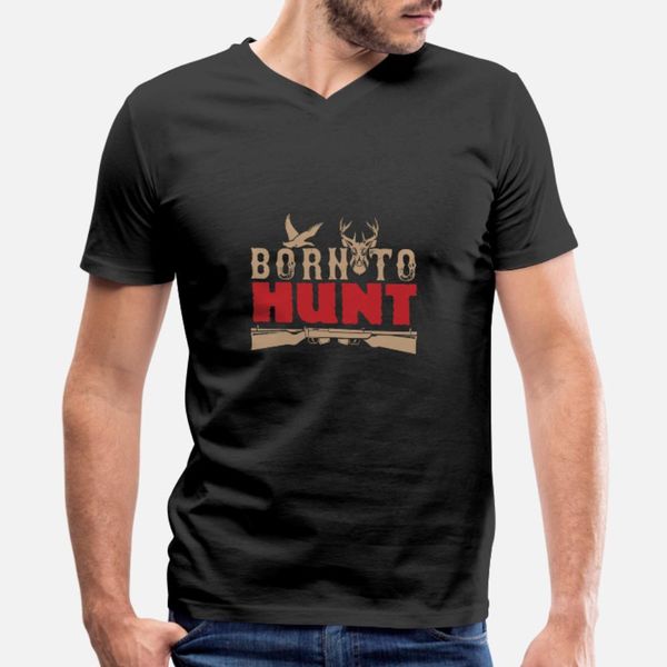 

born to hunt hunting t shirt men custom tee shirt round neck gents fitness new fashion spring standard shirt