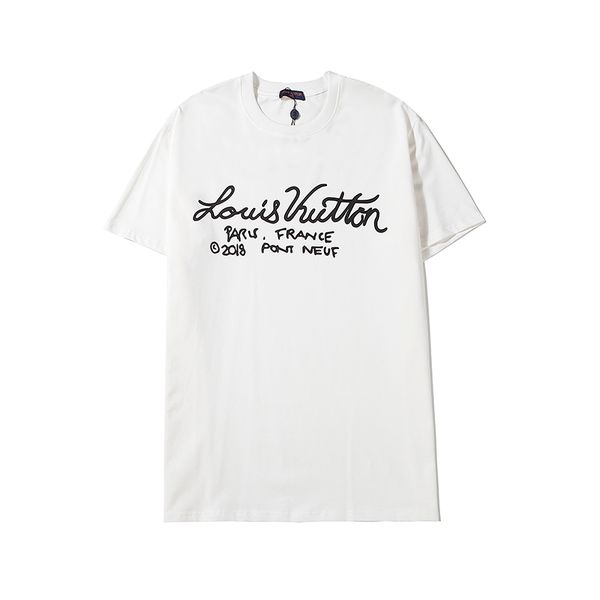 

mens t shirts summer short sleeves men women designer black white t shirts fashion casual streetwear cotton tees clothing, White;black