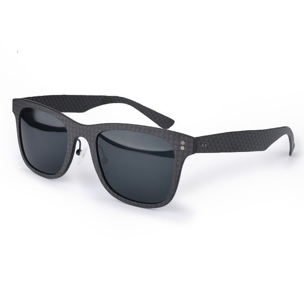 

genuine carbon fiber sunglasses for man, White;black