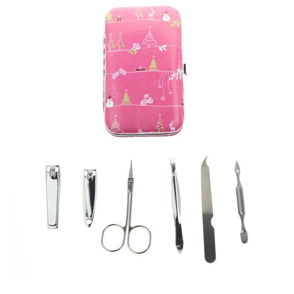 

6pcs/set 5 different kinds shipping manicura manucure manicure set include nail scissor nail clipper