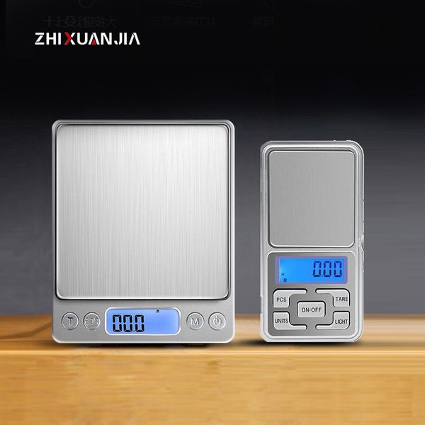 

household scales 3kg 0.1g digital scale electronic kitchen libra stainless steel weighing precision measuring tools steelyard