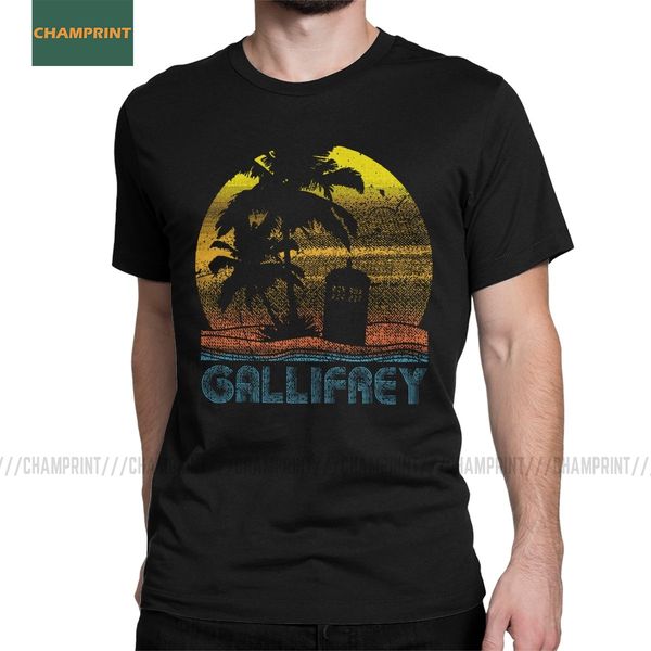 

gallifrey doctor who t-shirt men tardis bad wolf dalek whovian timelord blue box novelty cotton tee shirt short sleeve t shirts