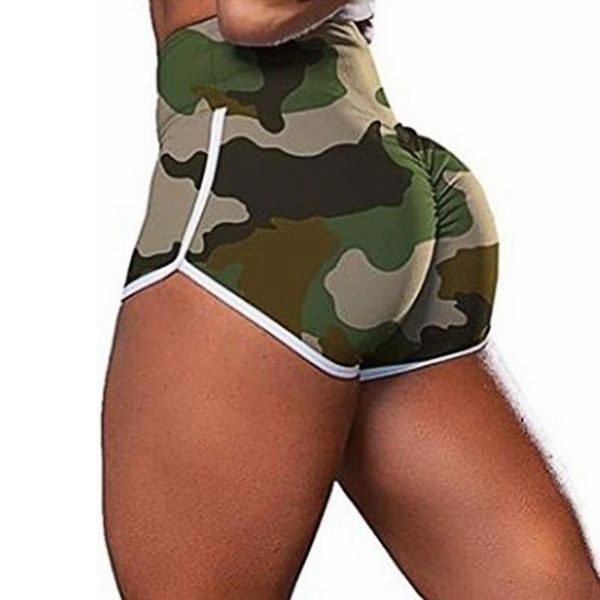 

yoga outfits womens gymnastics shorts elastic high waist summer lounge wear booty sports casual sportswear fitness, White;red