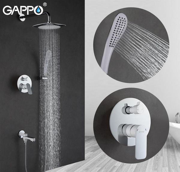 

set shower bathroom bathroom mixer gappo head waterfall shower faucet shower faucet bath faucets bath panel rain g7104 yoehy sq2009