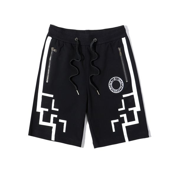 

Men's Beach Shorts Fashion Mens Letter Print Short Pants Summer Casual Men Breathable Swimming Trunks Black Color Asian Size M-2XL