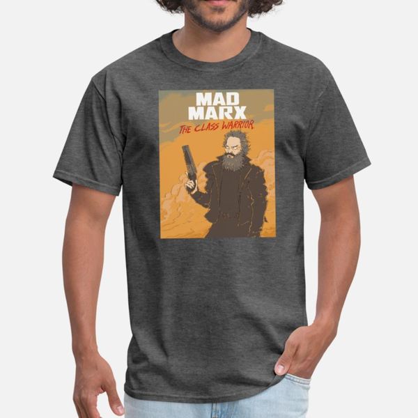 

mad marx класс воин рубашка философия geek s тенниска мужчин дизайн 100% хлопок воротник круглый тонкий сыпучие юмор summer style формальная