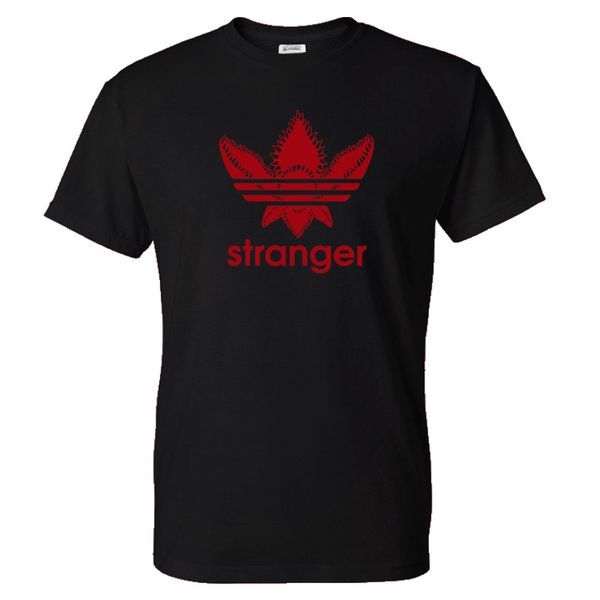 

t-shirt tv series stranger things solid color print streetwear men women fashion tshirt cotton shirt male tees
