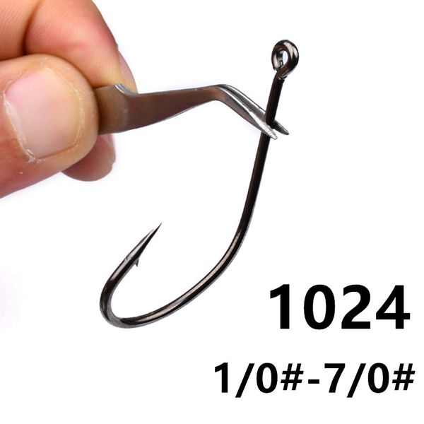 

200pcs/lot uo-1024 1/0#-7/0# maruseigo hook high carbon steel barbed fishing hooks fishhooks bl_94