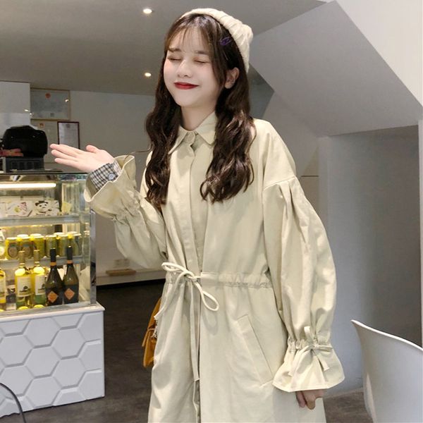 

wholesale 2020 winter selling women's casual windbreaker jackets xc87, Tan;black