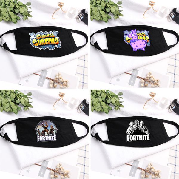 

mouth masks cosplay dustproof respirator winter cotton mask for mens outdoor warm masks masquerade mask 18 styles