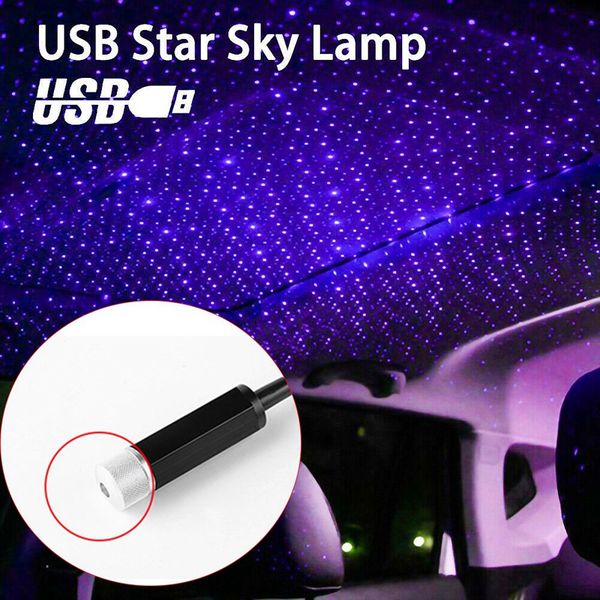 

usb 2x автомобилей star sky потолочное освещение проекционной лампы романтическая атмосфера ночники