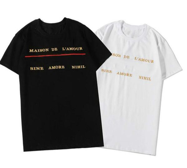 

GXXXI ITALY 20SS Made In Italy T-Shirts with Letter Printed Fashion Tee Shirts Short Sleeve Men Women High Quality Tops S-2XL Optional