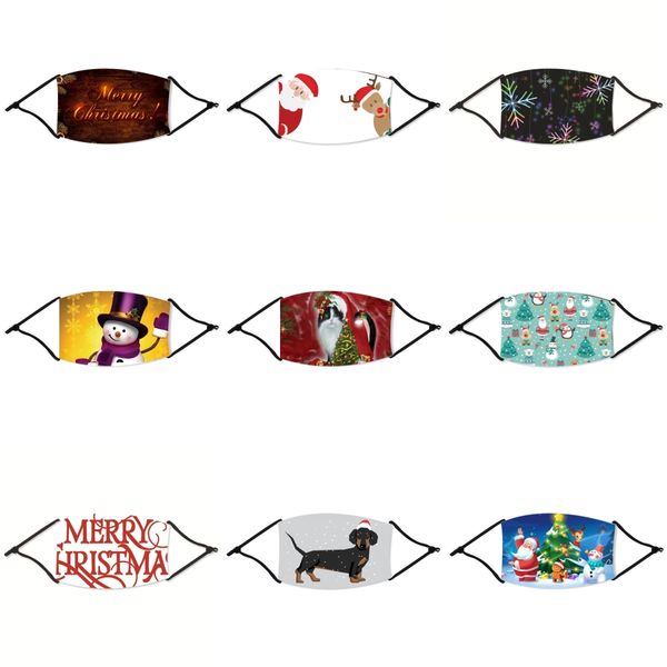 

menchristmas mask pm2.5 pollution face mouth black breathable valve christmas mask filter 3d mouth er dhb365#98833