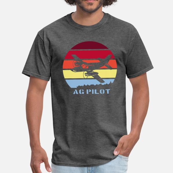 

ag pilot crop duster pilot aviation design t shirt men printed tee shirt s-3xl basic solid fitness new style summer unique shirt