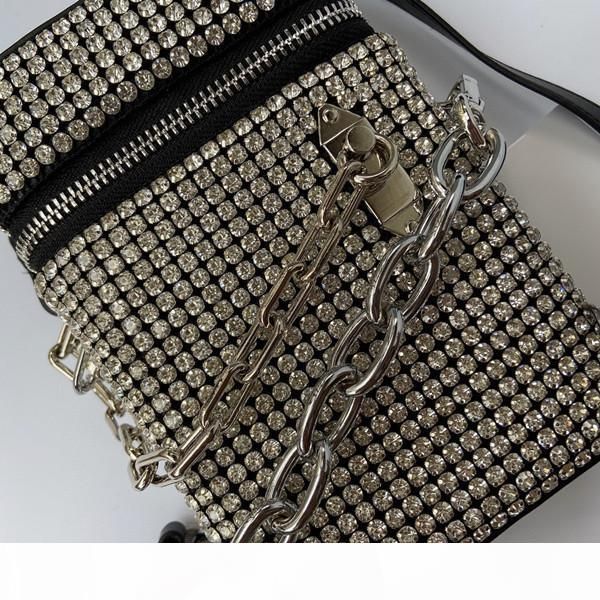 

women's 2020 new trend full diamond shoulder bag women's small bag messenger bag