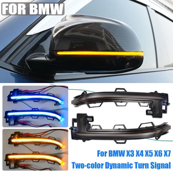 

led dynamic turn signal blinker sequential side mirror indicator light for x3 x4 x5 x6 x7 g01 g02 g05 g06 g07 2020 2020
